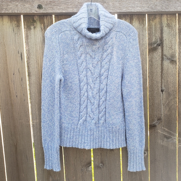 Express Cable Knit Sweater-Size L - Picture 3 of 4